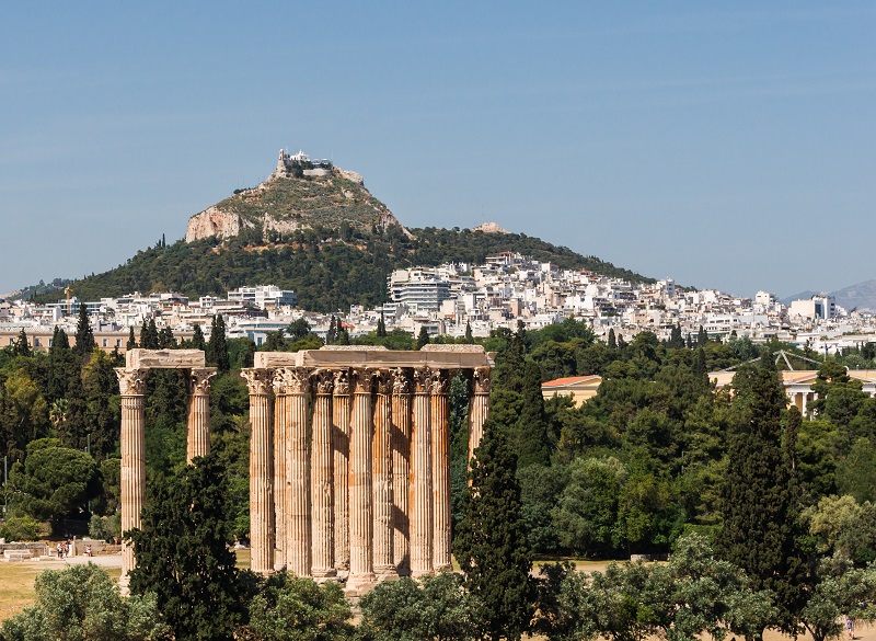 Templo de Zeus Olímpico em Atenas