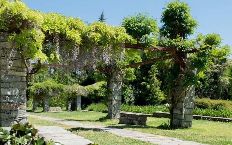Jardim Botânico Diomidis em Atenas