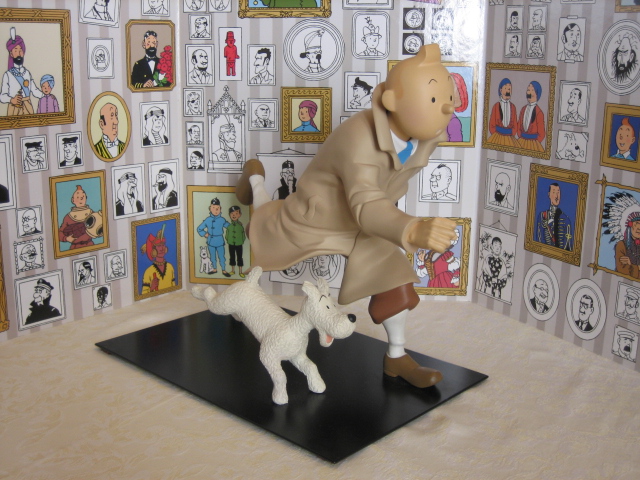 Loja do Tintin em Bruxelas