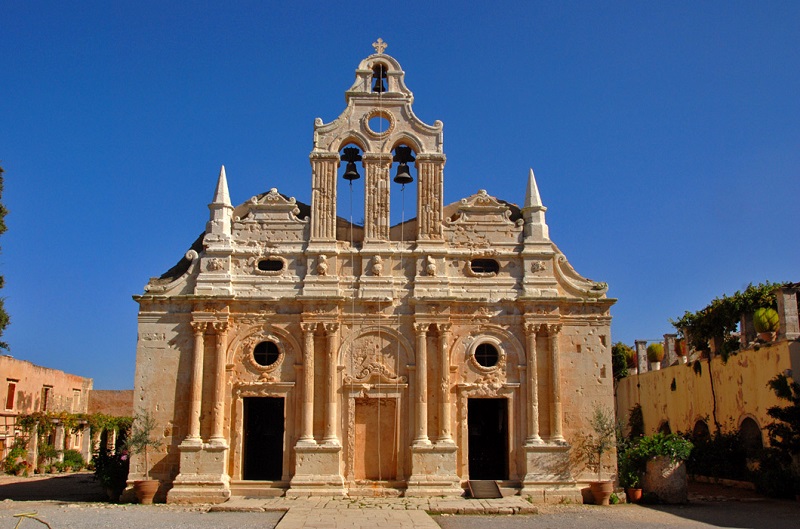 Monastério Arkadi na ilha de Creta