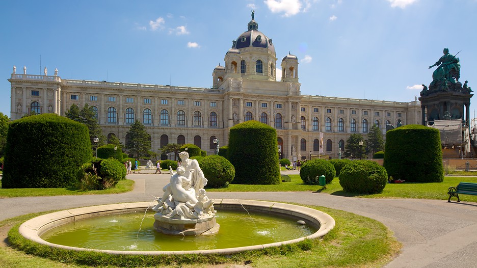 Museu de História Natural e Museu de História da Arte em Viena