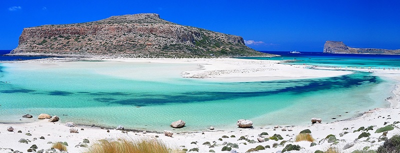 Praia de Balos na ilha de Creta