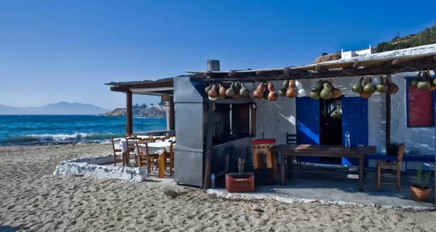 Restaurante Joanna's Nikos na ilha de Mykonos