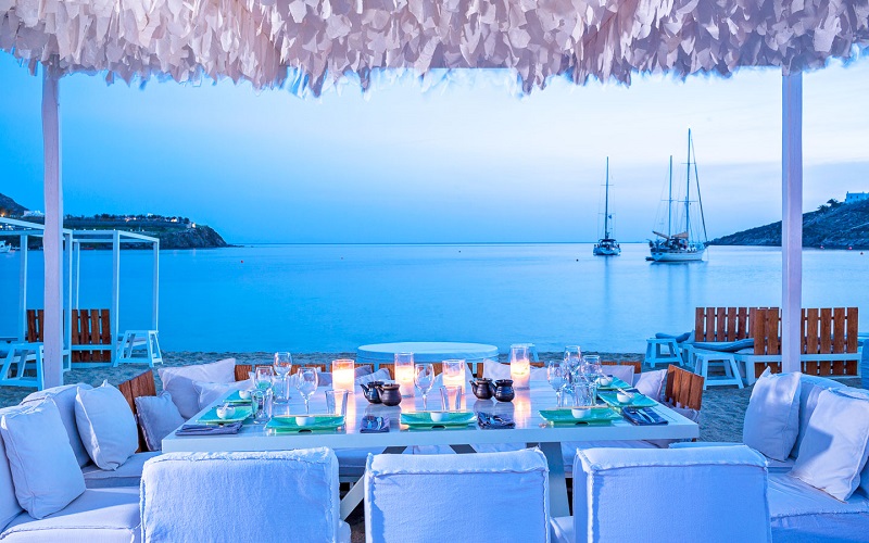 Restaurantes na ilha de Mykonos | Grécia