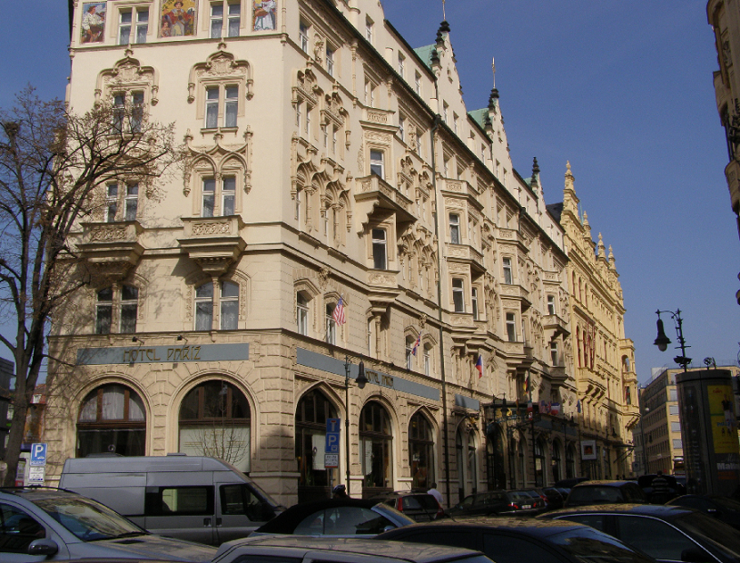 Bairro Staré Mesto na Cidade Velha em Praga