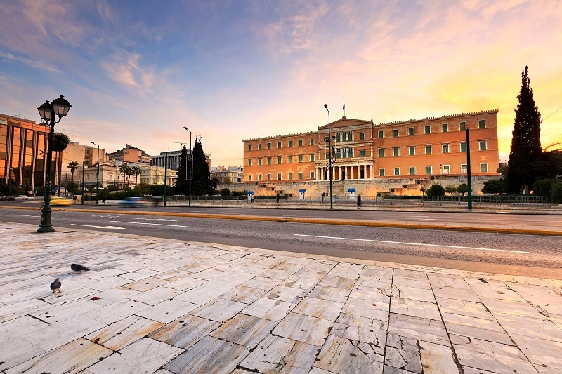 Região de Syntagma em Atenas