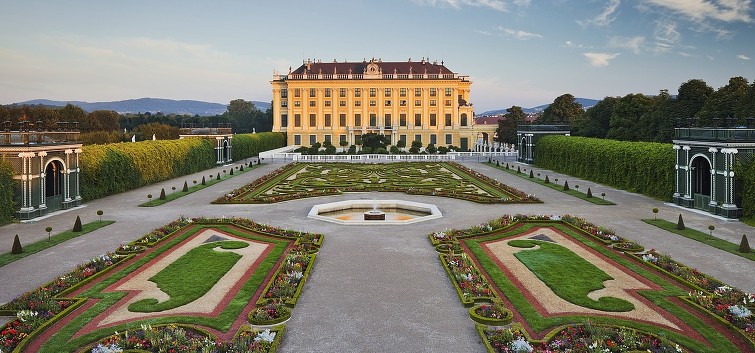 Palácio de Schönbrunn em Viena