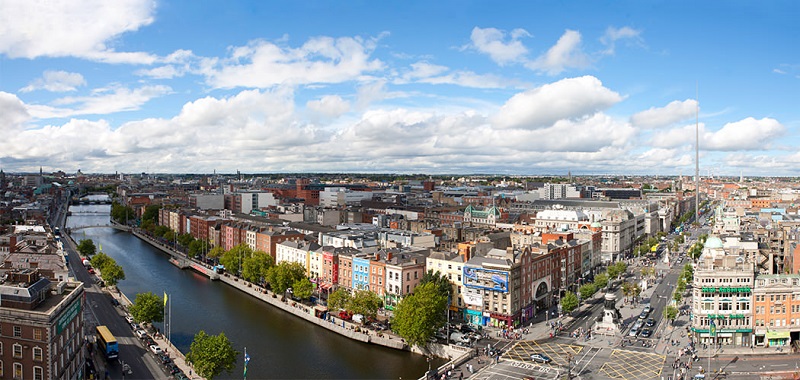 Pontos turísticos em Dublin na Irlanda