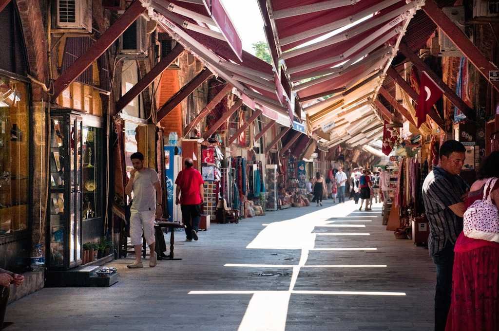 Bazar Arasta em Istambul