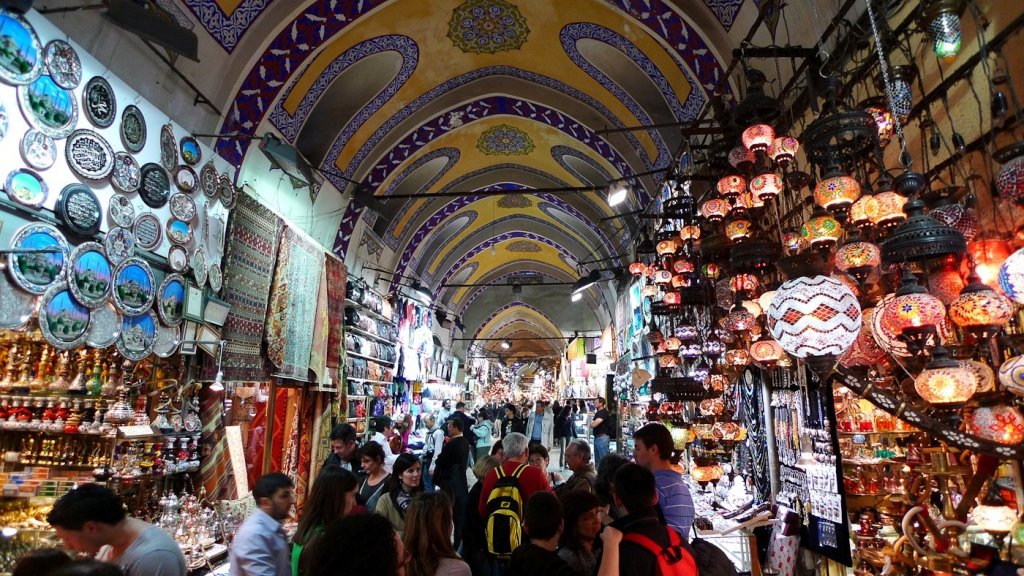 Grand Bazaar em Istambul