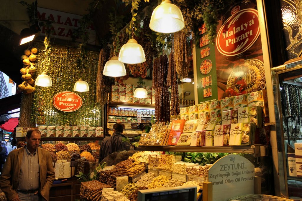 Bazar de Especiarias em Istambul