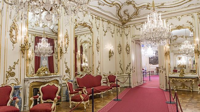 Sala do Palácio de Schonbrunn em Viena