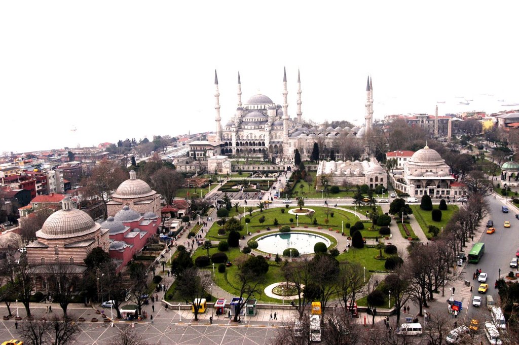 Distrito de Sultanahmet em Istambul