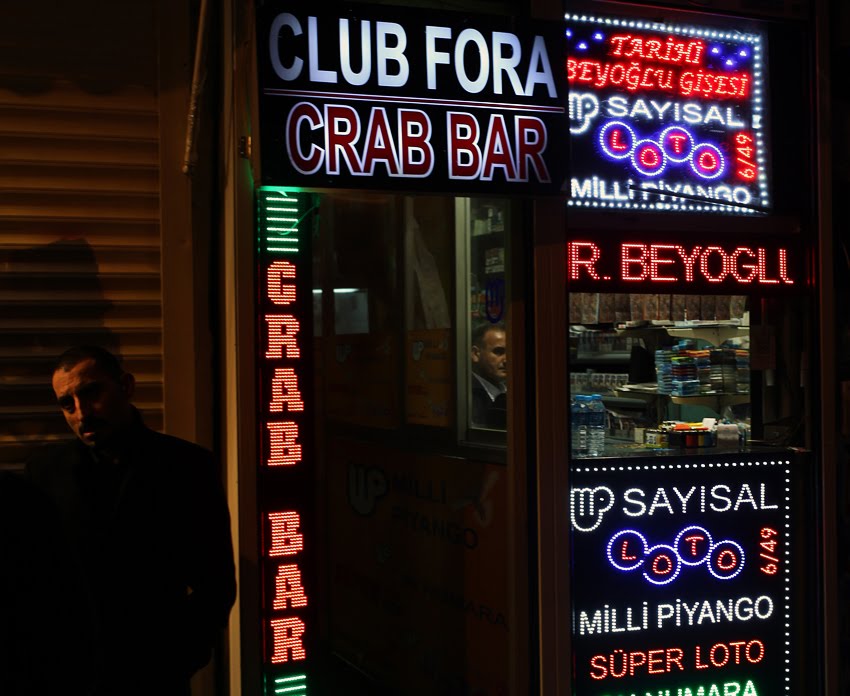Bar Crab em Istambul na Turquia