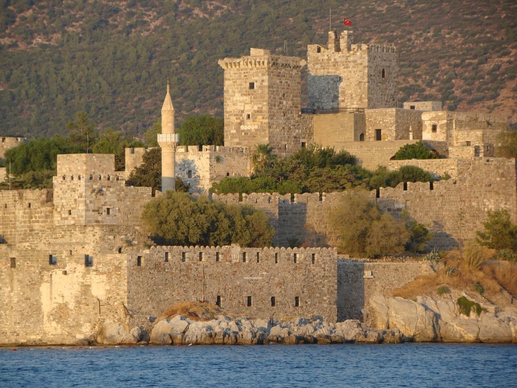 Castelo de São Pedro em Bodrum na Turquia