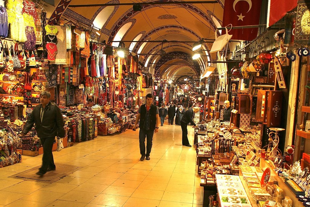 Grand Bazaar em Istambul