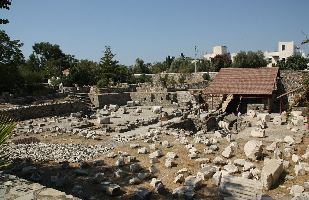 Mausoléu de Halicarnasso em Bodrum na Turquia