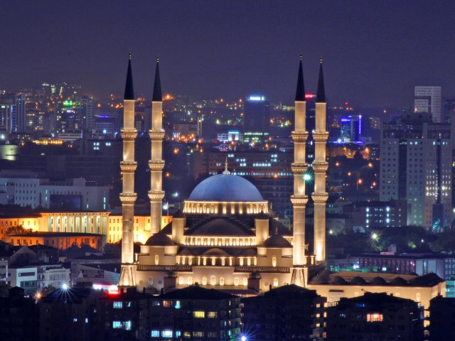 Mesquita Kocatepe em Ancara | Turquia