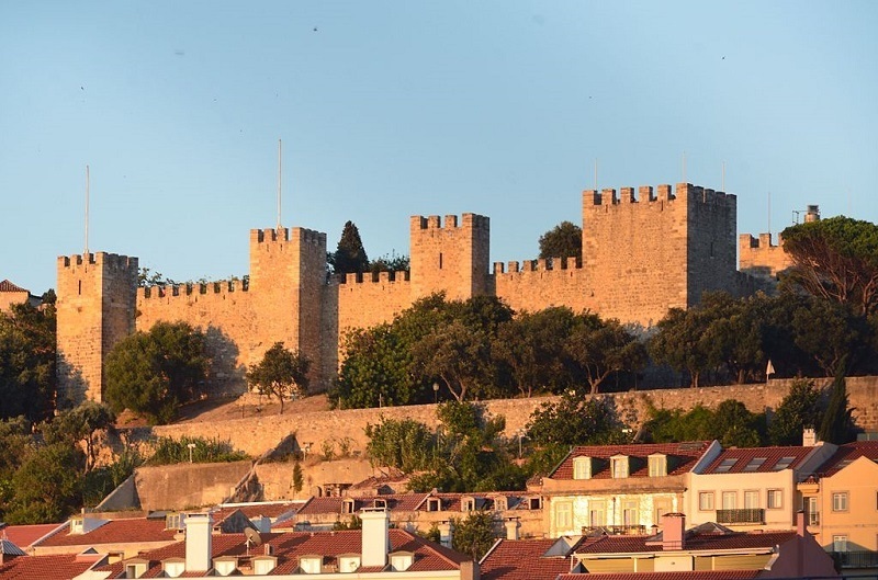 Castelo de São Jorge em Lisboa